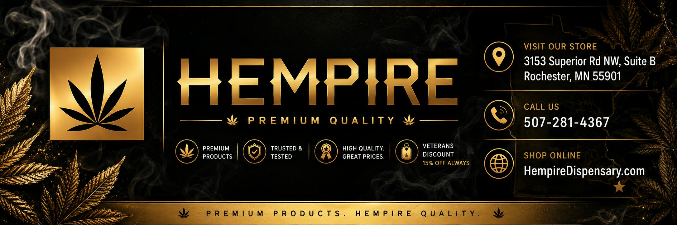 Hempire LLC — Dispensaries in Rochester, MN