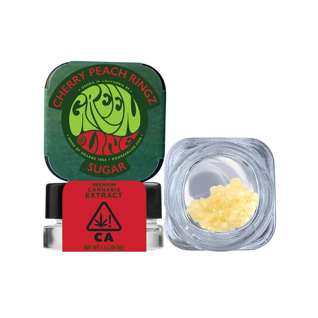Cherry Peach Ringz - Sugar - Extract - Hybrid - 1g - Greenline