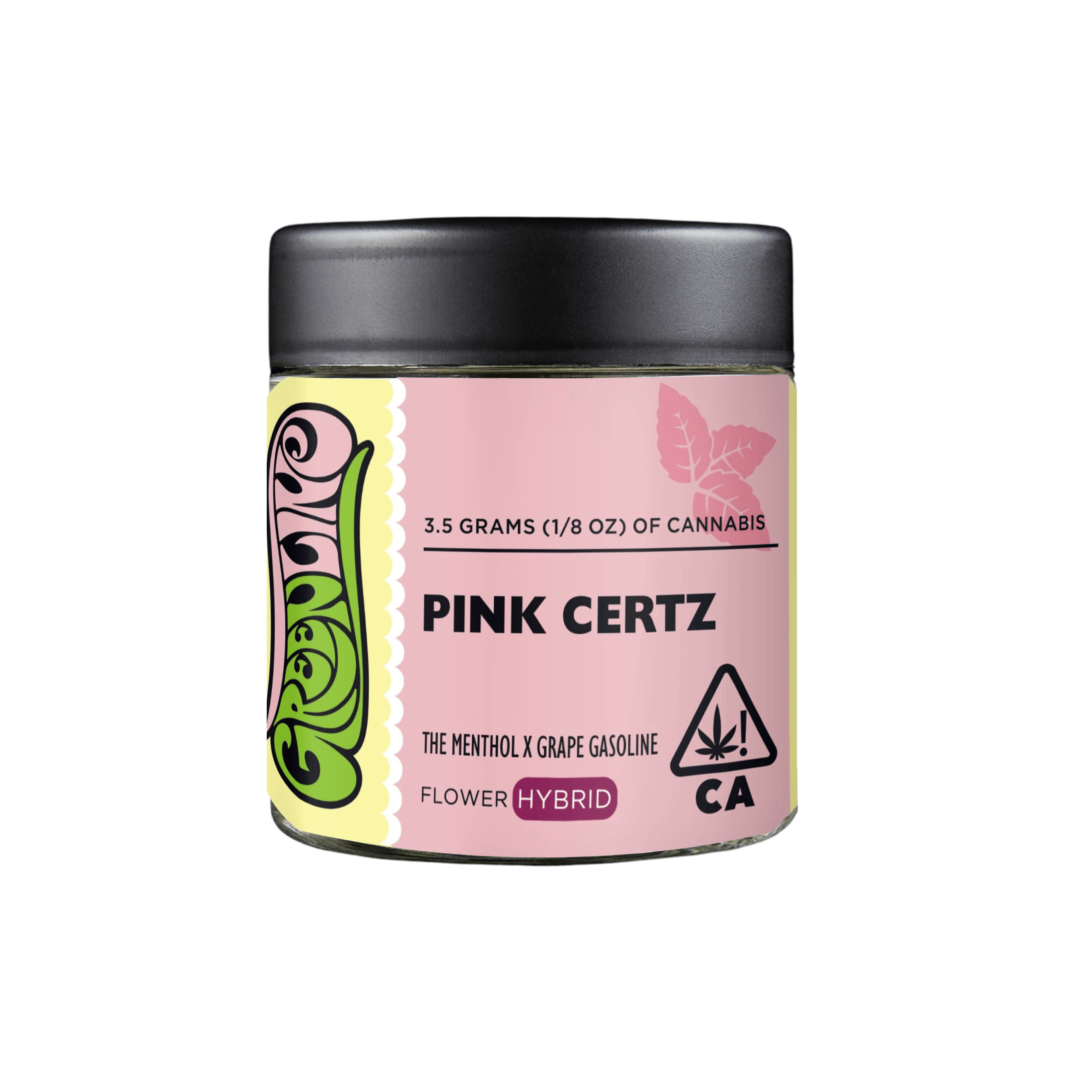 pinkgrow ピンクグロウ　5ml 3本　ピンクグロー Pink Certz - 1/8 oz - Indoor - Hybrid - 3.5g - Greenline