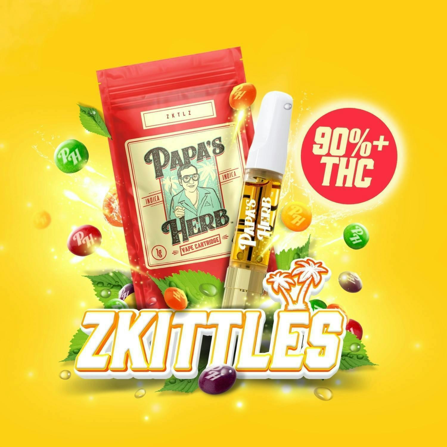 Zkittles | Cartridge | 1g - Papa's Herb