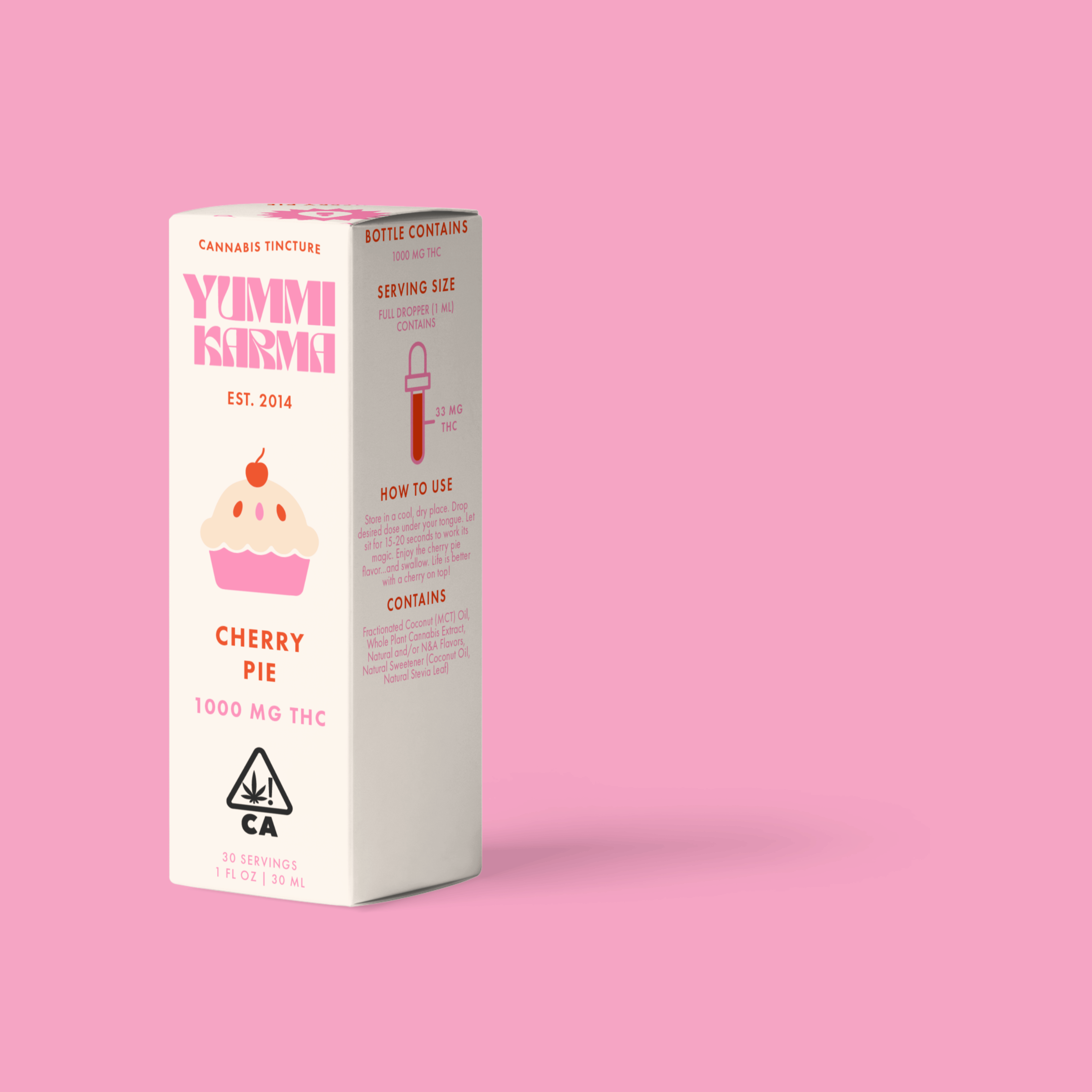 Yummi Karma Drops - Cherry Pie 1000mg THC - Yummi Karma