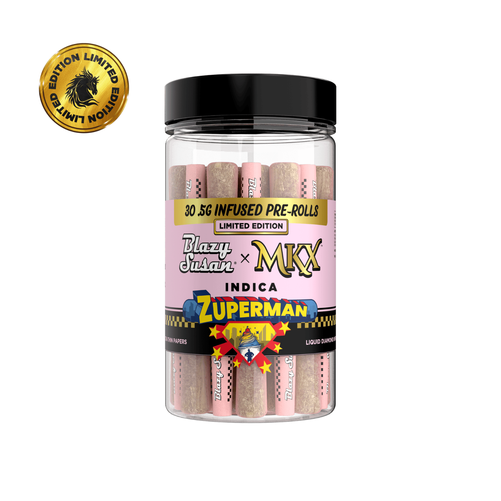 MKX x Blazy Susan | Zuperman | Infused Minis | 0.5g each | 30pk