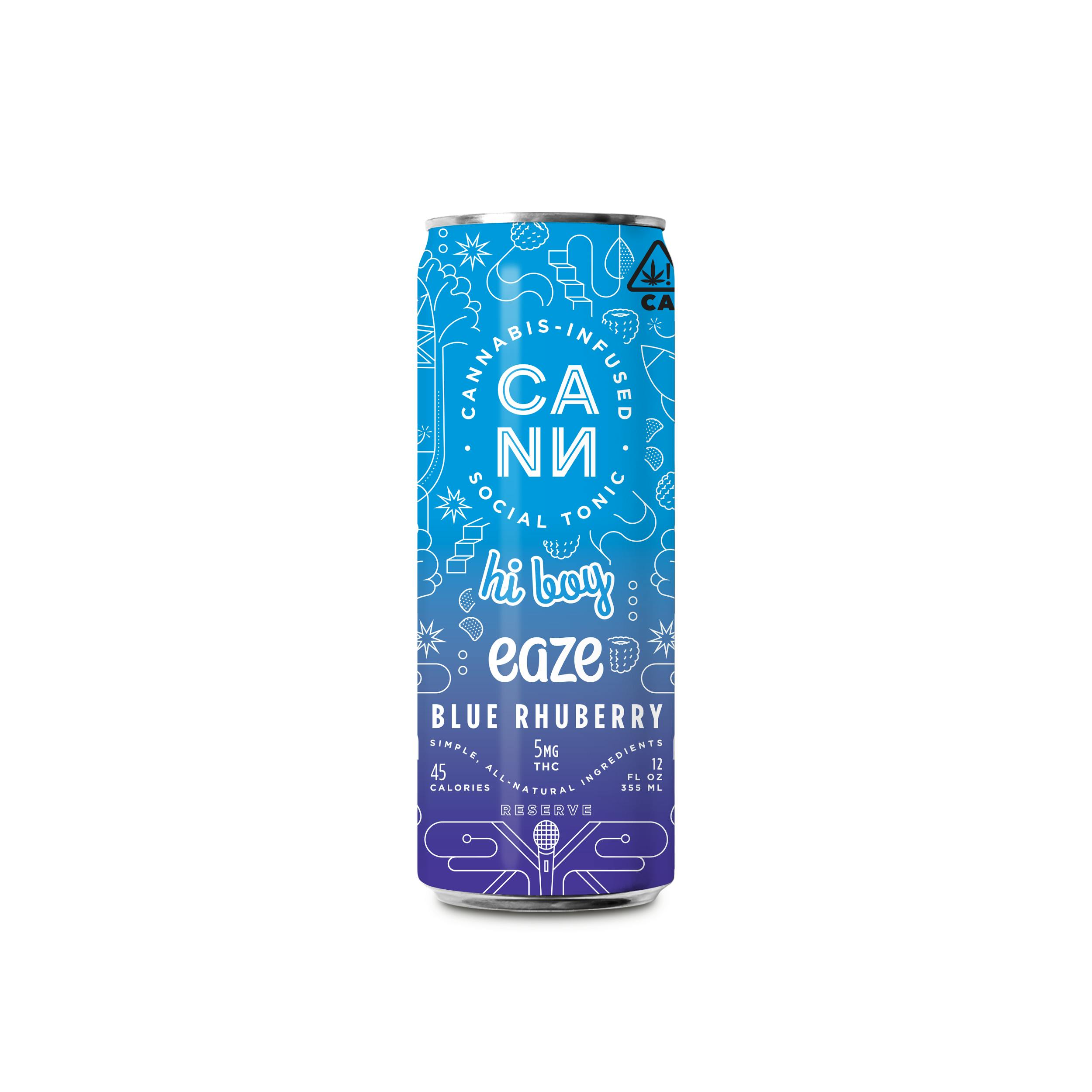 Blue Rhuberry Hi Boy (4pk) [Eaze Exclusive] - Cann