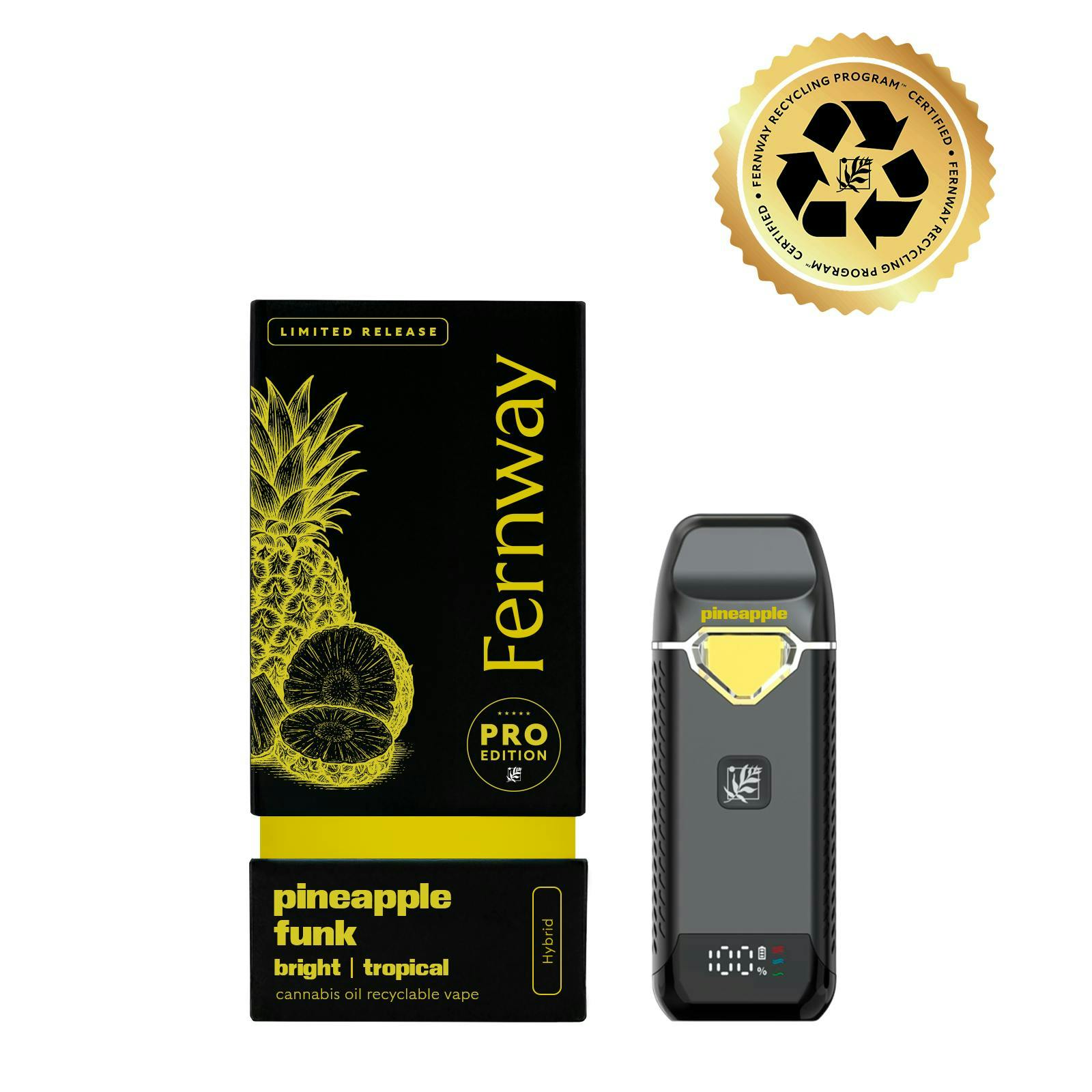 fernway disposable vape Pineapple Funk | Flavor Line | All-In-One Traveler PRO Variant:STRAWBERRY WATERMELON PROMOEXCISE - SAVE ON EXCISE Purple