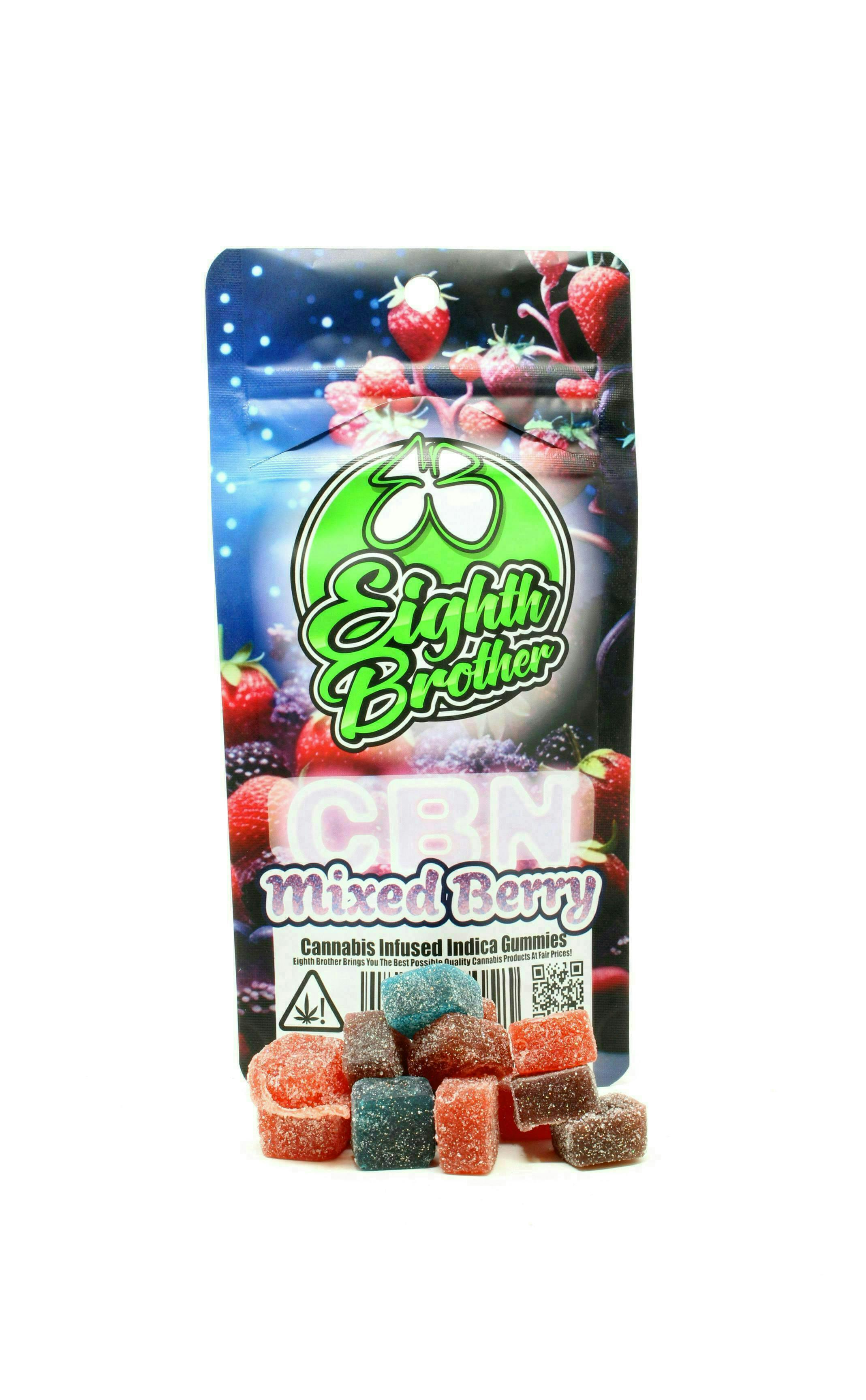 ビーコン230 イチバンエイトグループオリジナルカラー Eighth Brother | Mixed Berry | CBN Gummies | 100mg | 10ct - Eighth