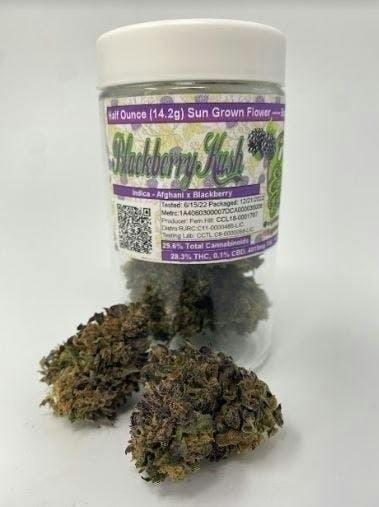 Eighth Brother | Blackberry Kush | Flower Jar | 14g - Eighth Brother