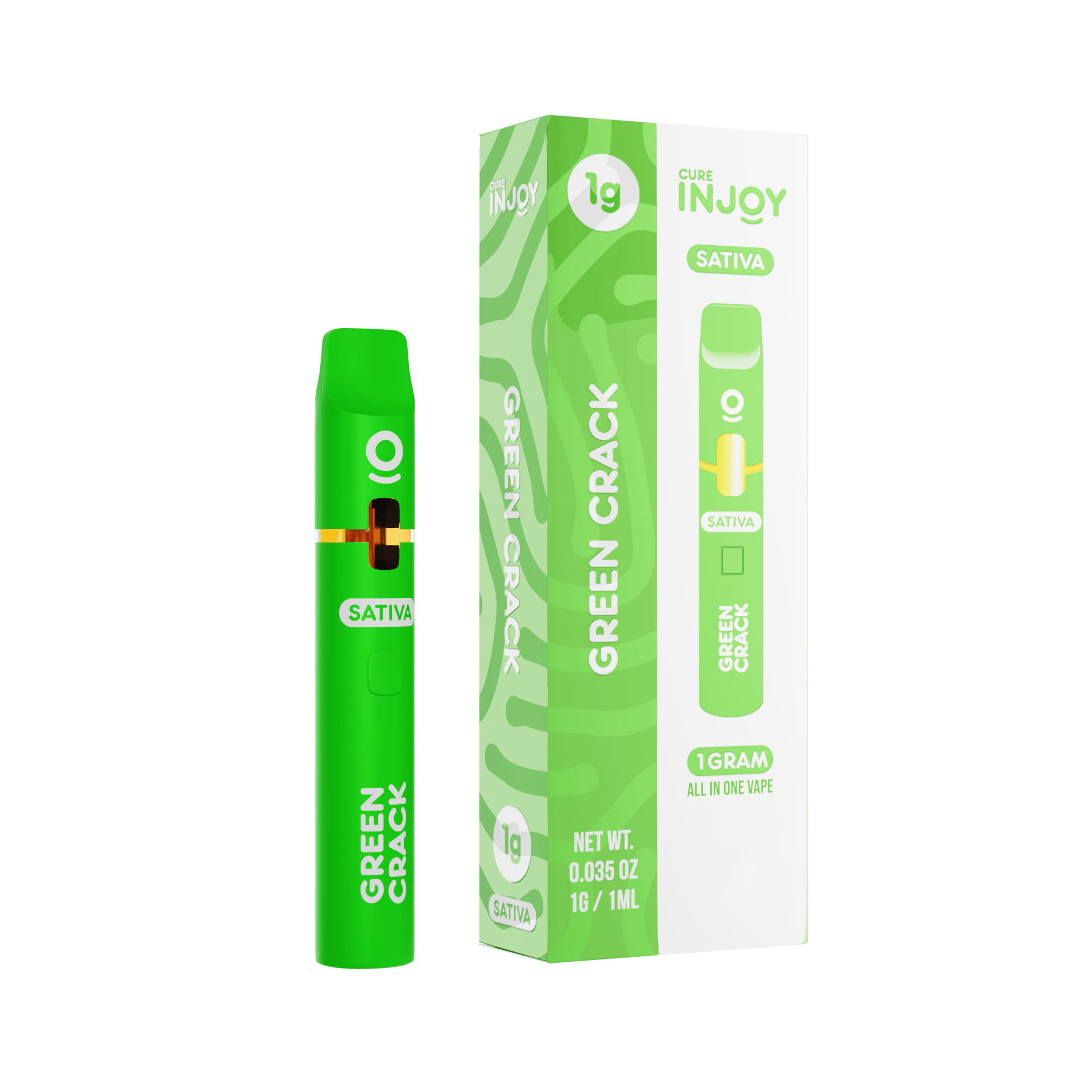 Green Crack | Disposable | 1g - Cure Injoy