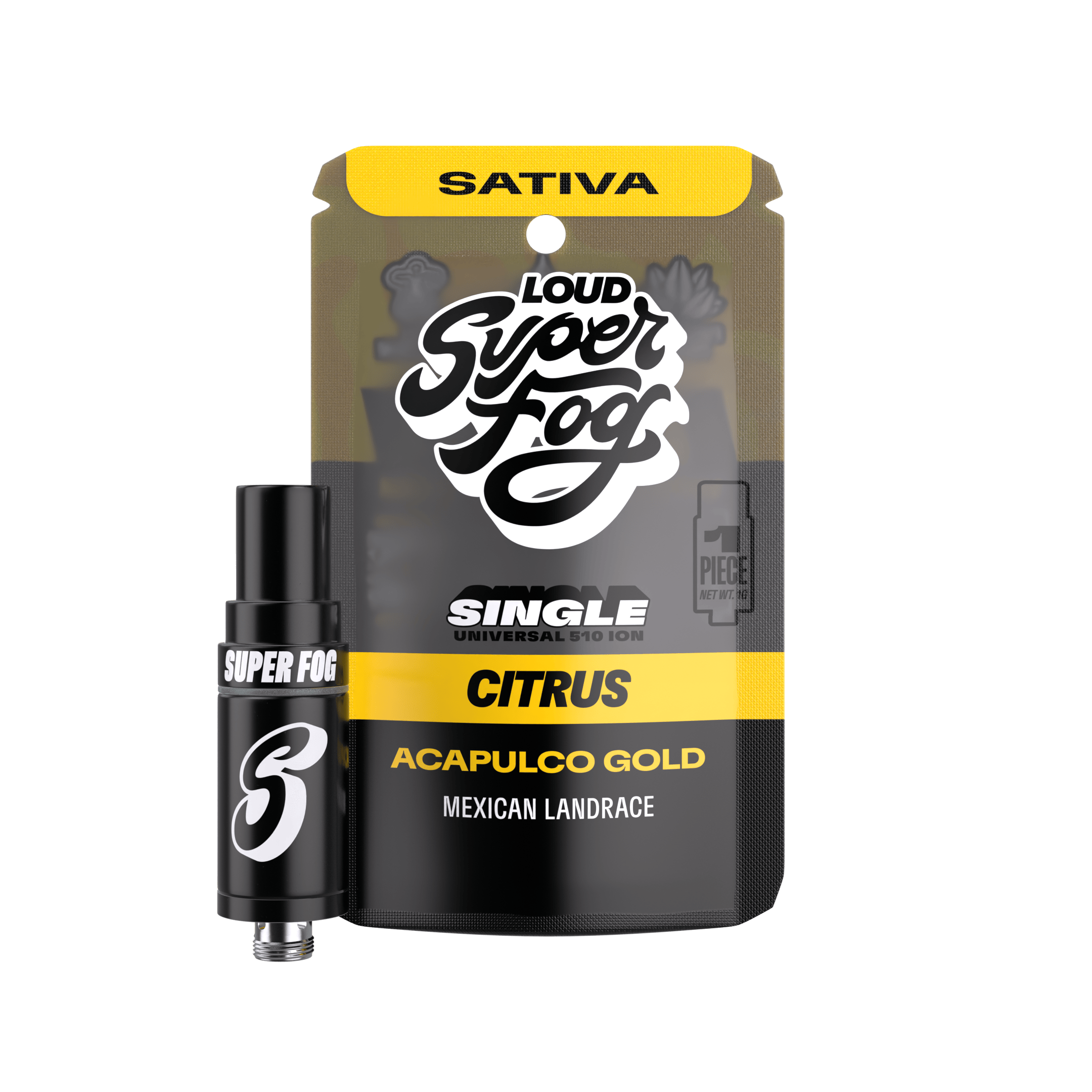 Acapulco Gold | LOUD Ion Tank Cartridge | 1g - Super Fog by MFused
