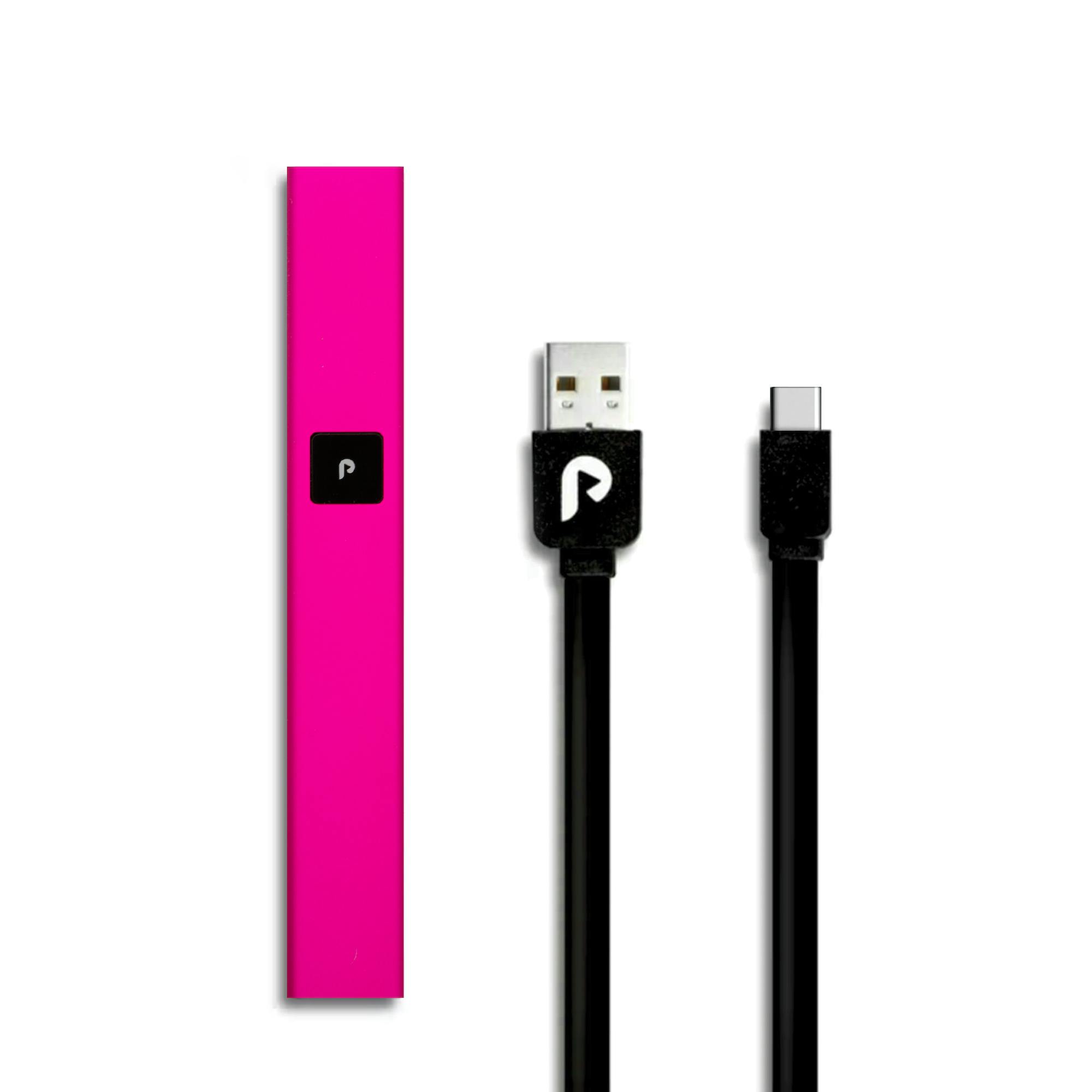 plug and play vape battery Kit - Pink Steel USB-C Dubai vape Style:Voopoo Vinci Drag X More than 25,000 vapes