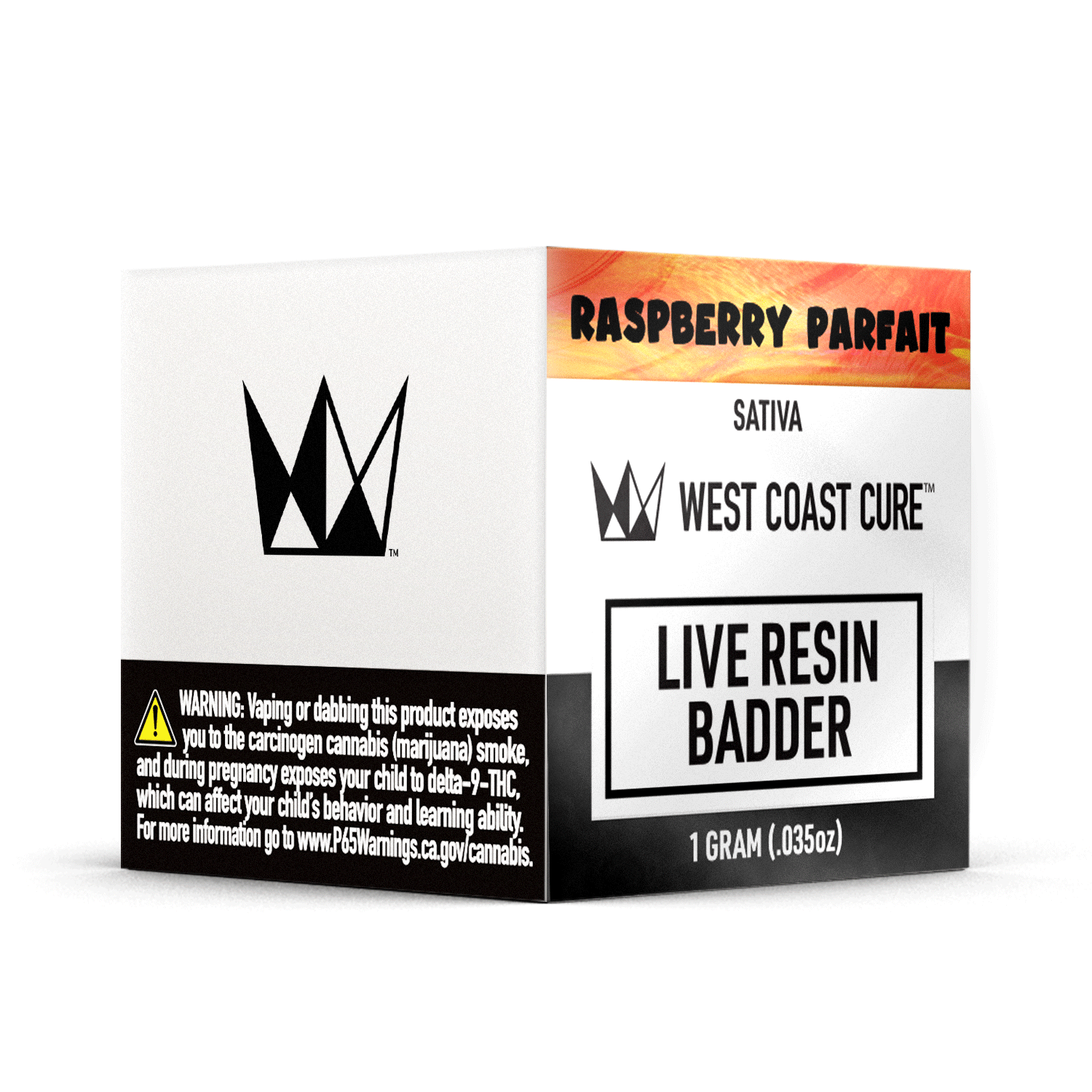 Raspberry Parfait Live Resin Badder - West Coast Cure