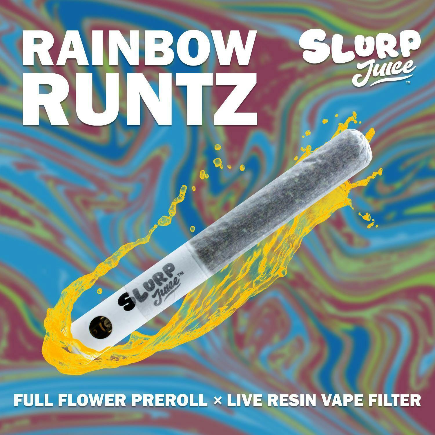 weed juice vape Rainbow Runtz | Infused Joints | 1.25g F: Granola Flavour:Blueberry Waffle New York sues vape