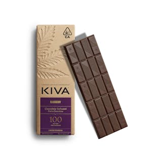 Kiva Confections - Kiva Blackberry Dark Chocolate Bar