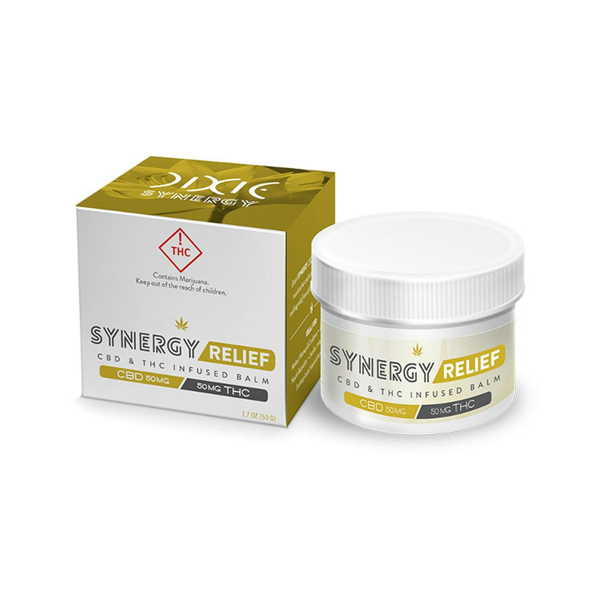SYNERGY 1:1 Relief Balm - Dixie Brands