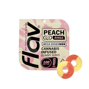 Candy - Rings - 100mg - Distillate - Peach