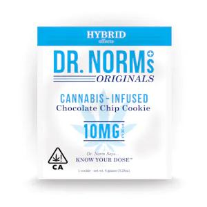 Dr Norm's - Dr Norm's - Chocolate Chip Single Cookie - 10mg