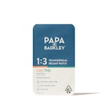 Papa&Barkley: Releaf Patch 1:3 CBD:THC