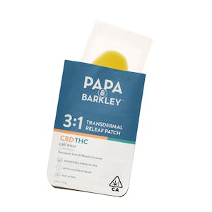 PAPA & BARKLEY - P&B | RELEAF PATCH 3:1 CBD/THC | TOPICAL