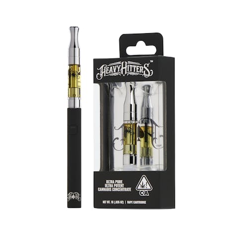 Heavy Hitters - Pineapple Express | Hybrid -Ultra Extract High Purity Oil-1G Vape Cartridge