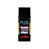 PLUGplay 1g Grape Ape Soda Vape EXOTICS Cartridge