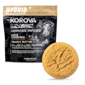 KOROVA - Korova - Peanut Butter Mini Cookies 100mg