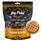 BIG PETES | INDICA PEANUT BUTTER COOKIES - 10PK | EDIBLE | 100MG