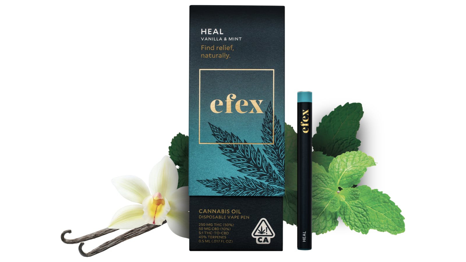 HEAL 5:1 Disposable Vape Pen