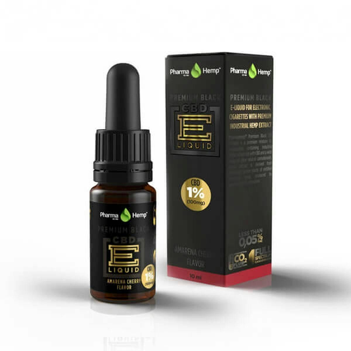 elfbar nachfüll pod läuft aus PREMIUM BLACK CBD E-LIQUID 1%