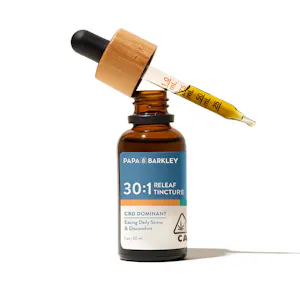 PAPA & BARKLEY - Papa & Barkley - Releaf Tincture 30:1 CBD:THC, 30ml