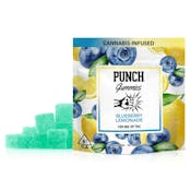[Punch] Gummies -100mg - Blueberry Lemonade  (H)