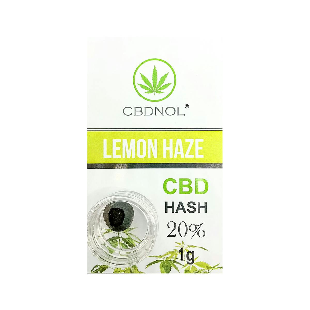 CBD Hash - Lemon Haze (20%) - CBDNOL