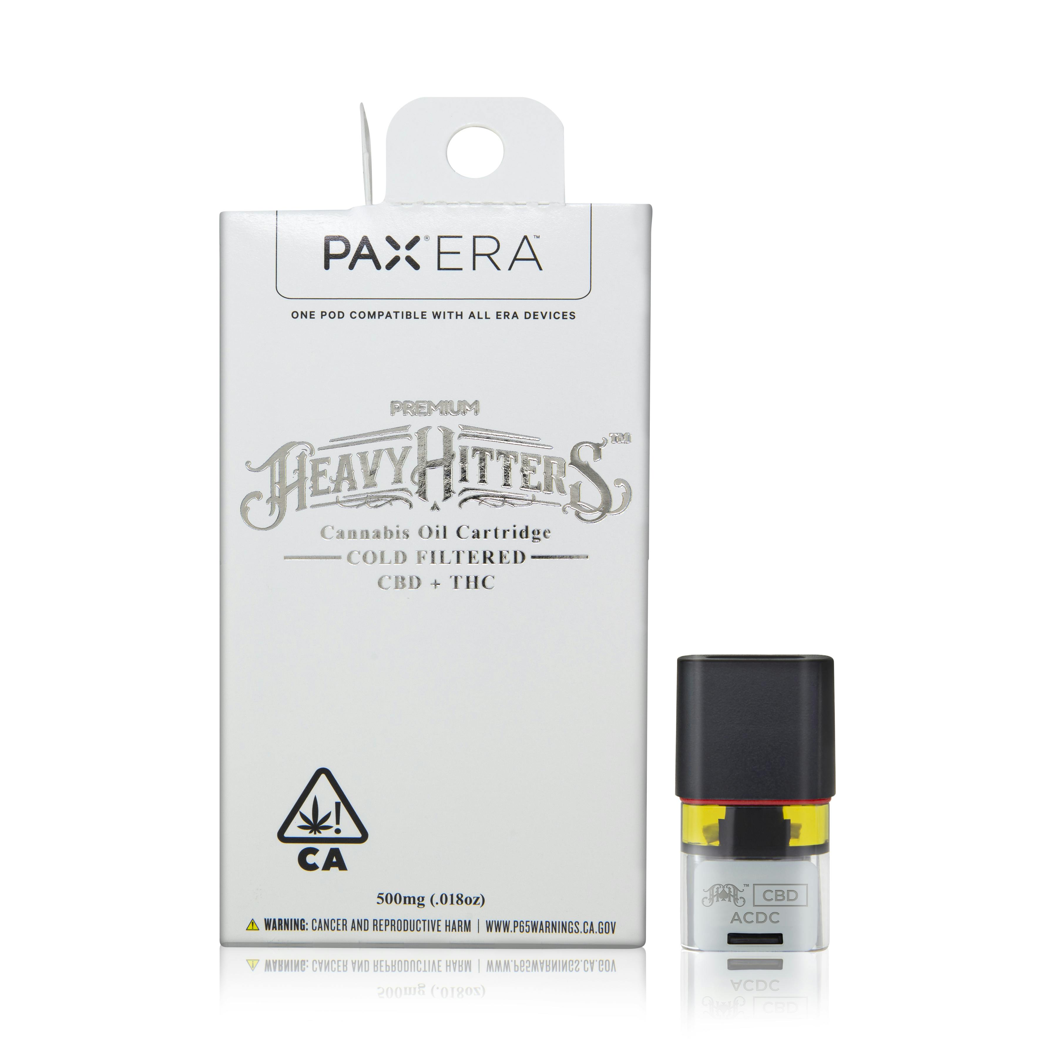 elf bar vape uk Heavy Hitters Pax Era Pod 0.5g AC/DC 1:1 CBD
