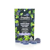 Smokiez | Sour Blackberry INDICA 100mg THC Fruit Chews