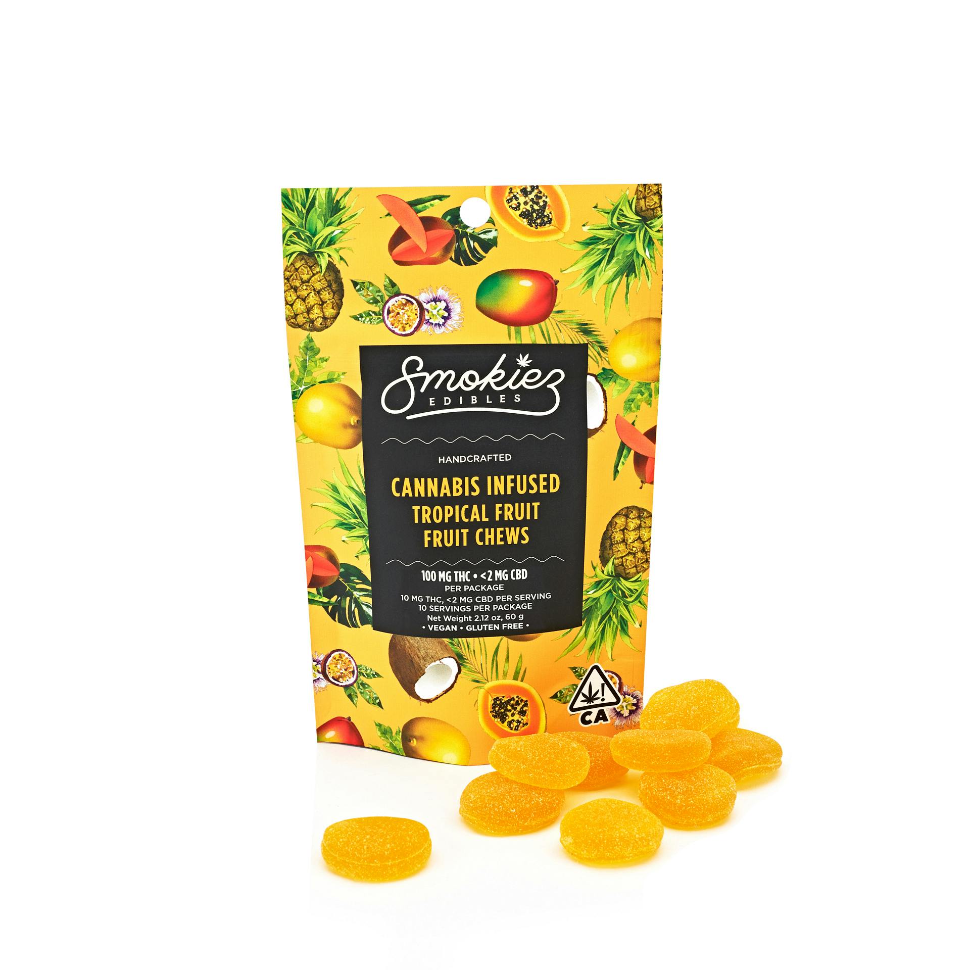 SWEET Tropical Fruit Chews | 100mg