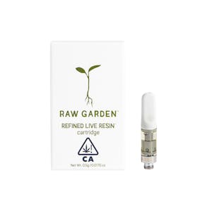 RAW GARDEN - RG - Strawberry Jack Refined Live Resin™ 1.0g Cartridge