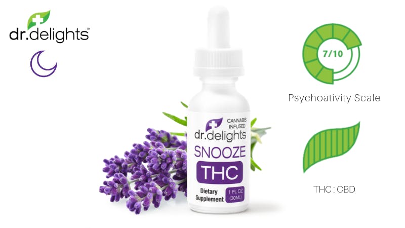 dr.delights Snooze THC Tincture - dr. delights™