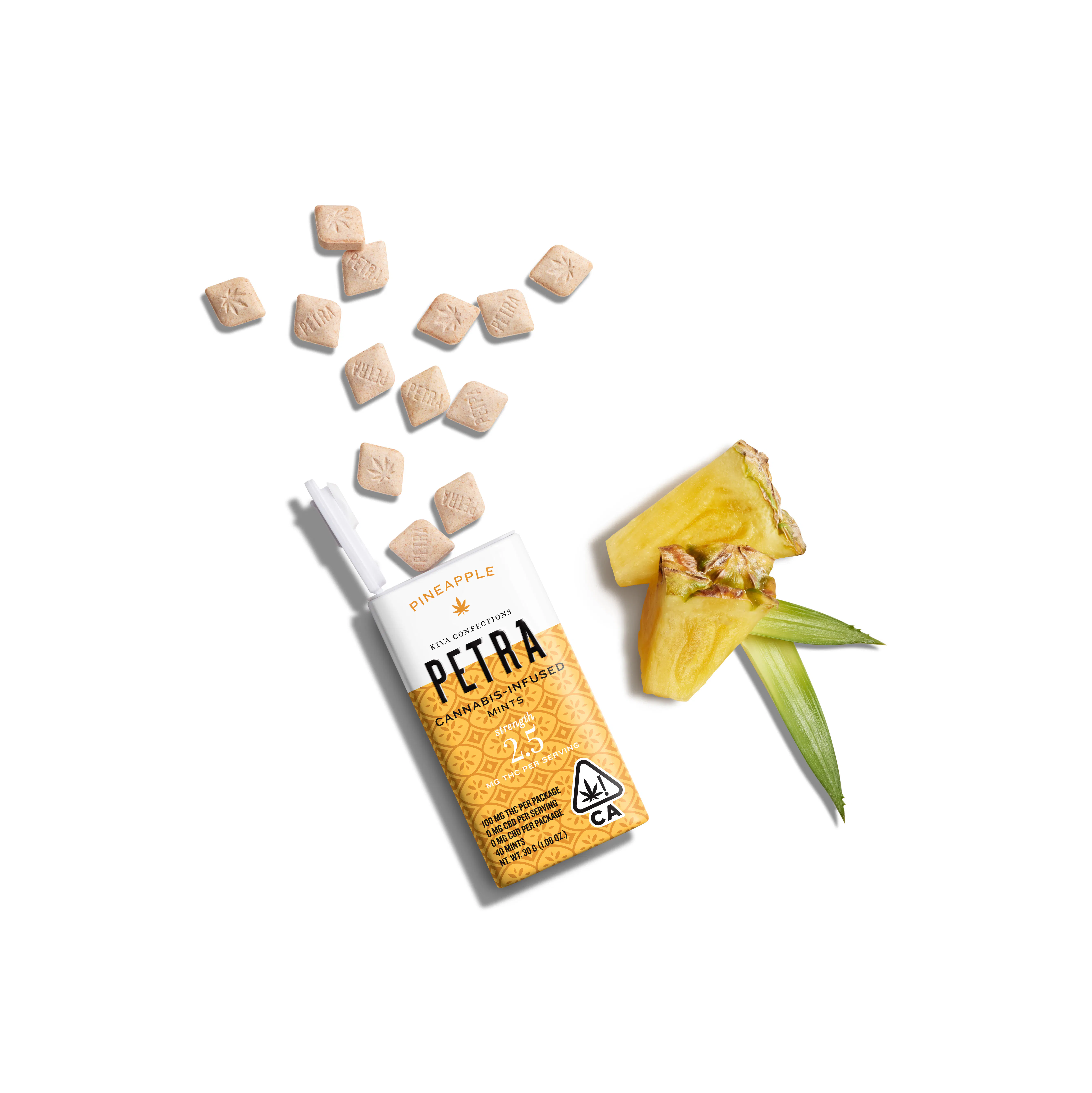 Kiva Confections - Petra Pineapple Mint Main Image