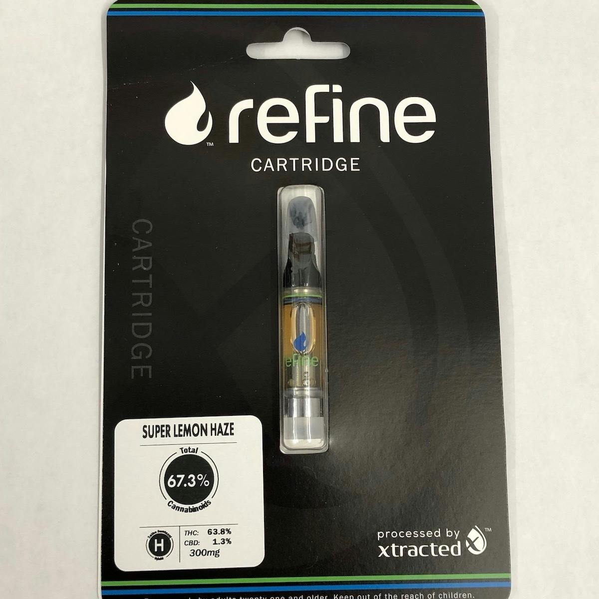 Super Lemon Haze Distillate Cartridge (1 Gram) - Refine New