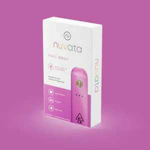 Nuvata - Full Body Wild Grape THC|CBD 9:1 Disposable 1g