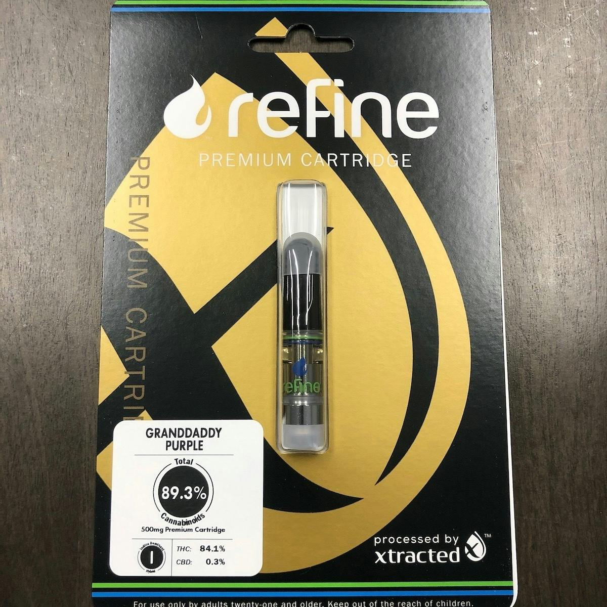 GDP Distillate Cartridge (1/2 Gram) - Refine New England (Medical)