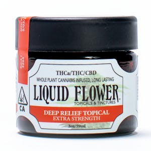 LIQUID FLOWER - Liquid Flower | Deep Relief | Topical | 2oz