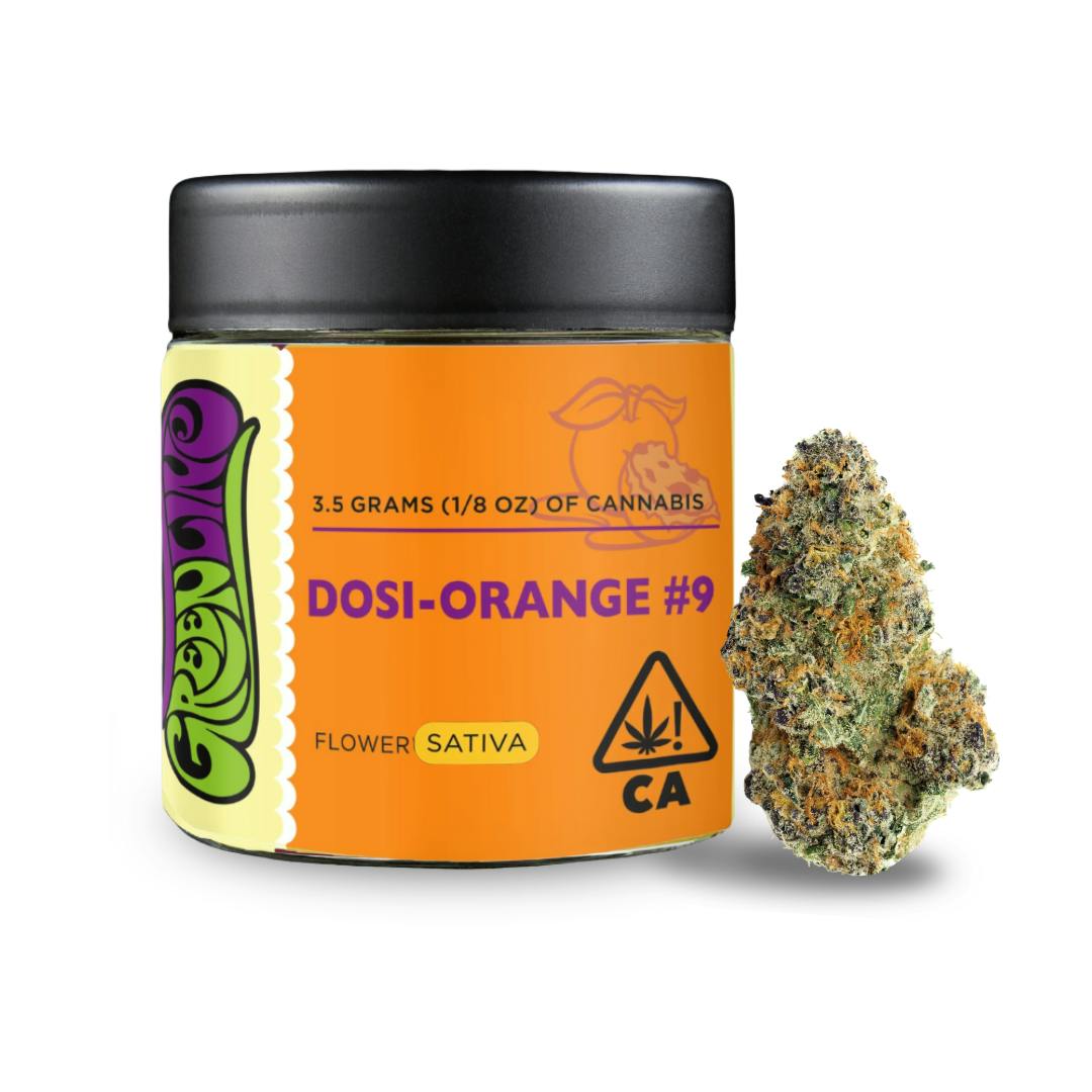 Dosi-Orange #9 - 1/8 oz - Indoor - Sativa - 3.5g - Greenline
