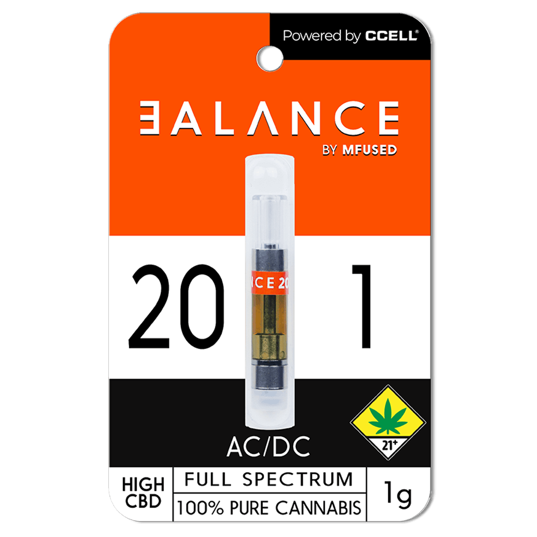 BALANCE - AC/DC 20:1 CBD Cartridge - MFused
