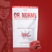 [Dr. Norm's]  Cookies - 100mg - Red Velvet (S)