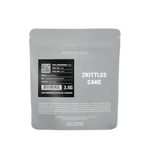 STIIIZY - Stiiizy - ZKITTLES CAKE - Grey Label Mylar - 3.5g