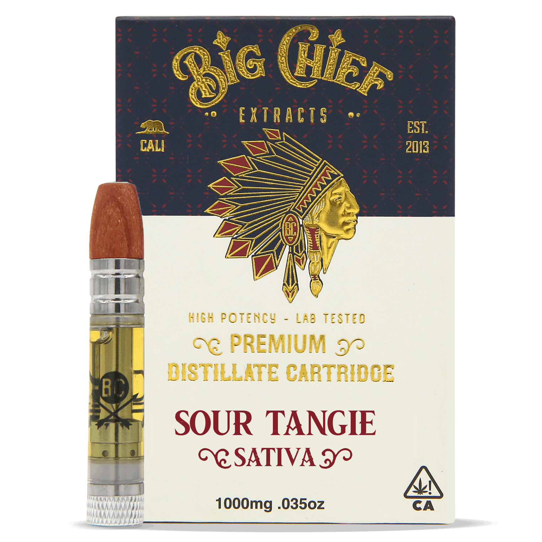 SOUR TANGIE - 1G THC Cartridge - Big Chief