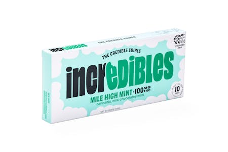 Incredibles - Mile High Mint - 100MG Chocolate