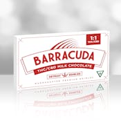 Detroit Edibles | Barracuda Bar 1:1, Milk Chocolate | Infused Chocolate | 200mg