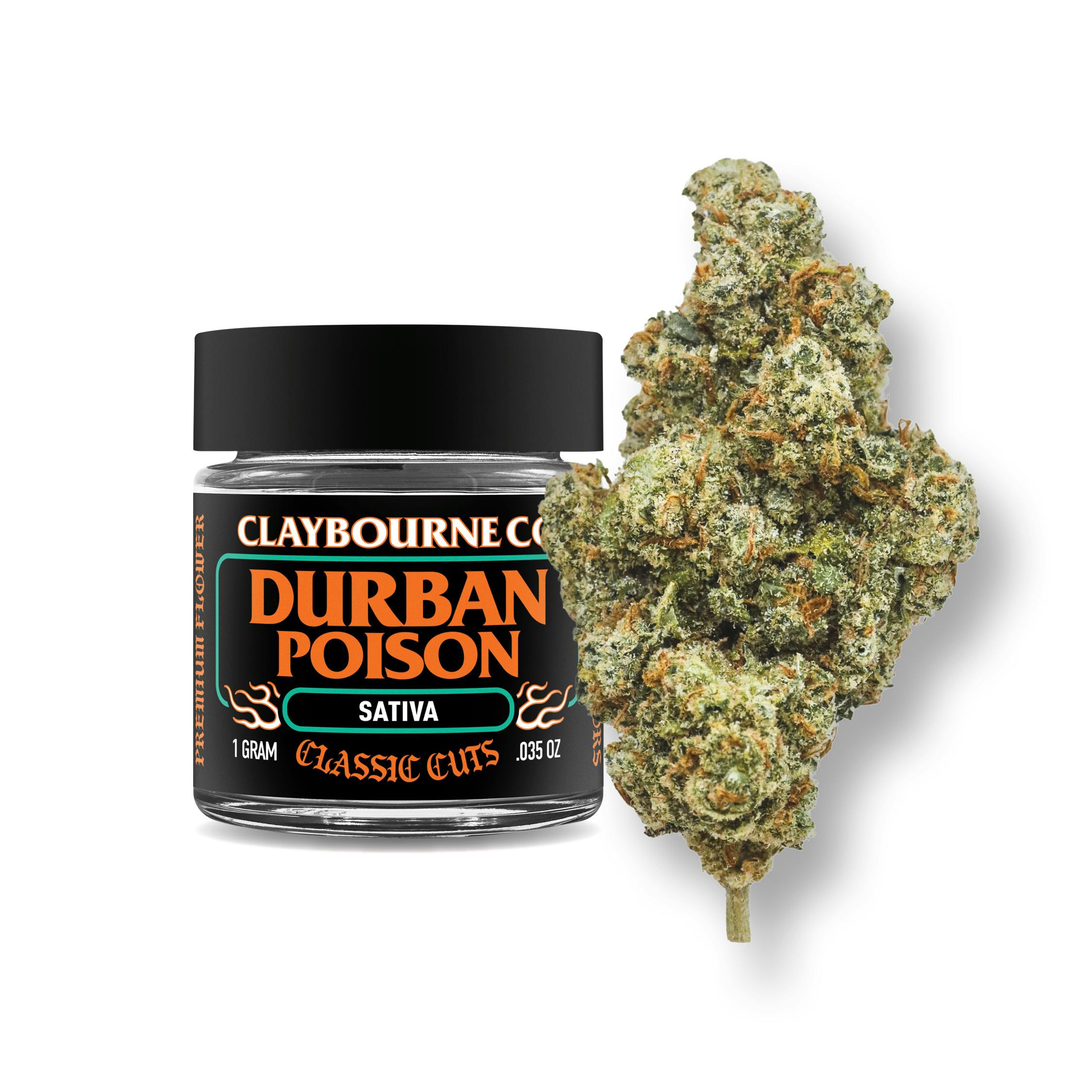 Durban Poison (1g) - Classic Cuts - Claybourne Co.