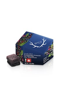 WYLD - Elderberry 1:1 CBN + Indica Enhanced Gummies 50mg:50mg