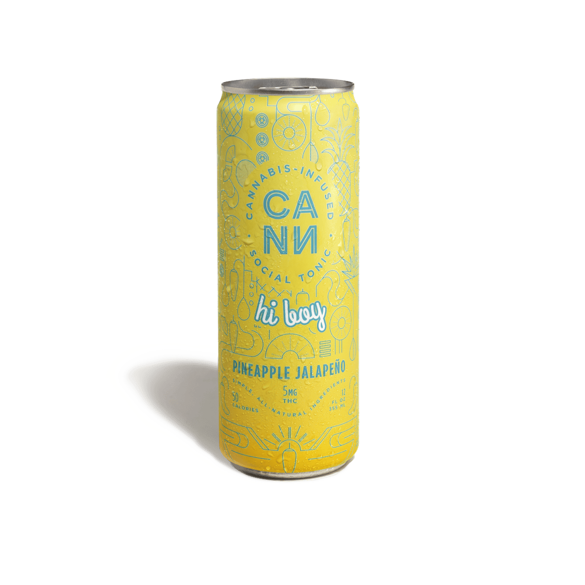 Pineapple Jalapeño Hi Boy (4pk) - Cann